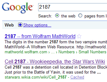 nerdy cell 2187 google search result
