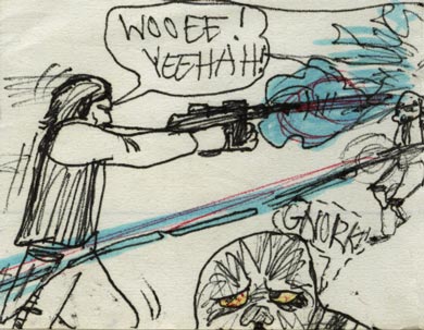 chewbacca star wars comic image detail image 1