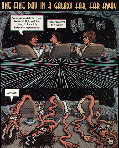 mad magazine star wars cartoon