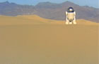artoo ventures off into the desert