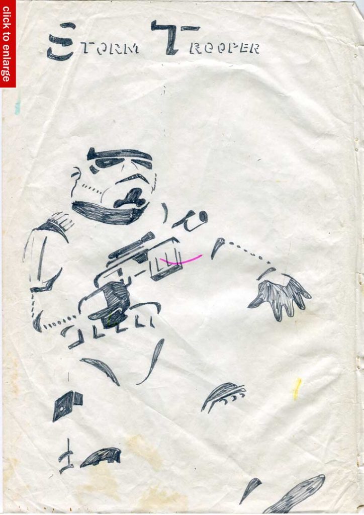 stormtrooper—kids' star wars comic